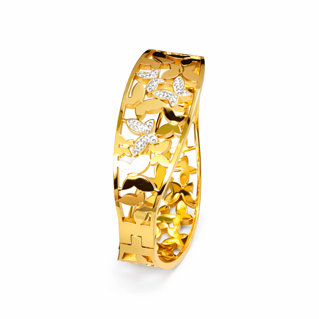 Royal Petal Gold Bracelet