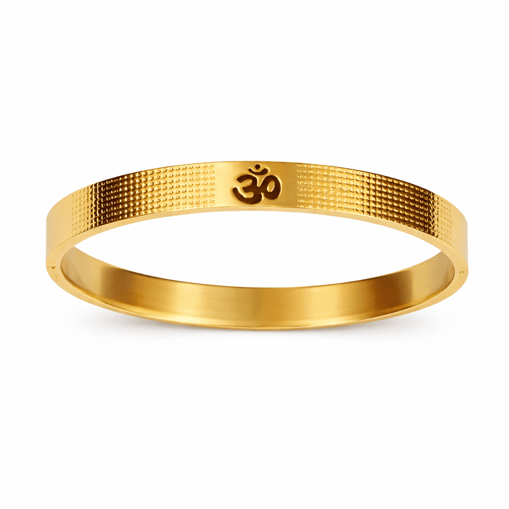 Om Aura Gold Bracelet