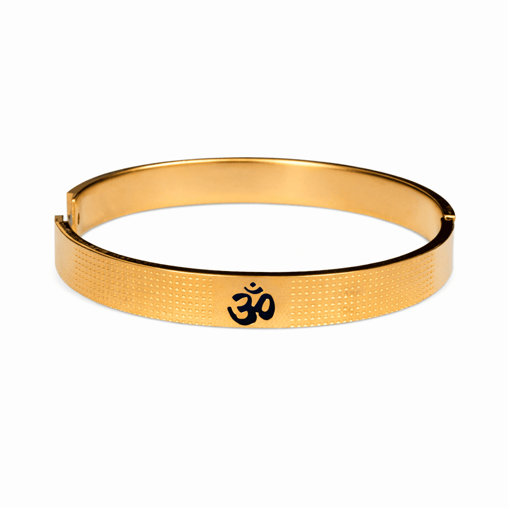 Om Aura Gold Bracelet