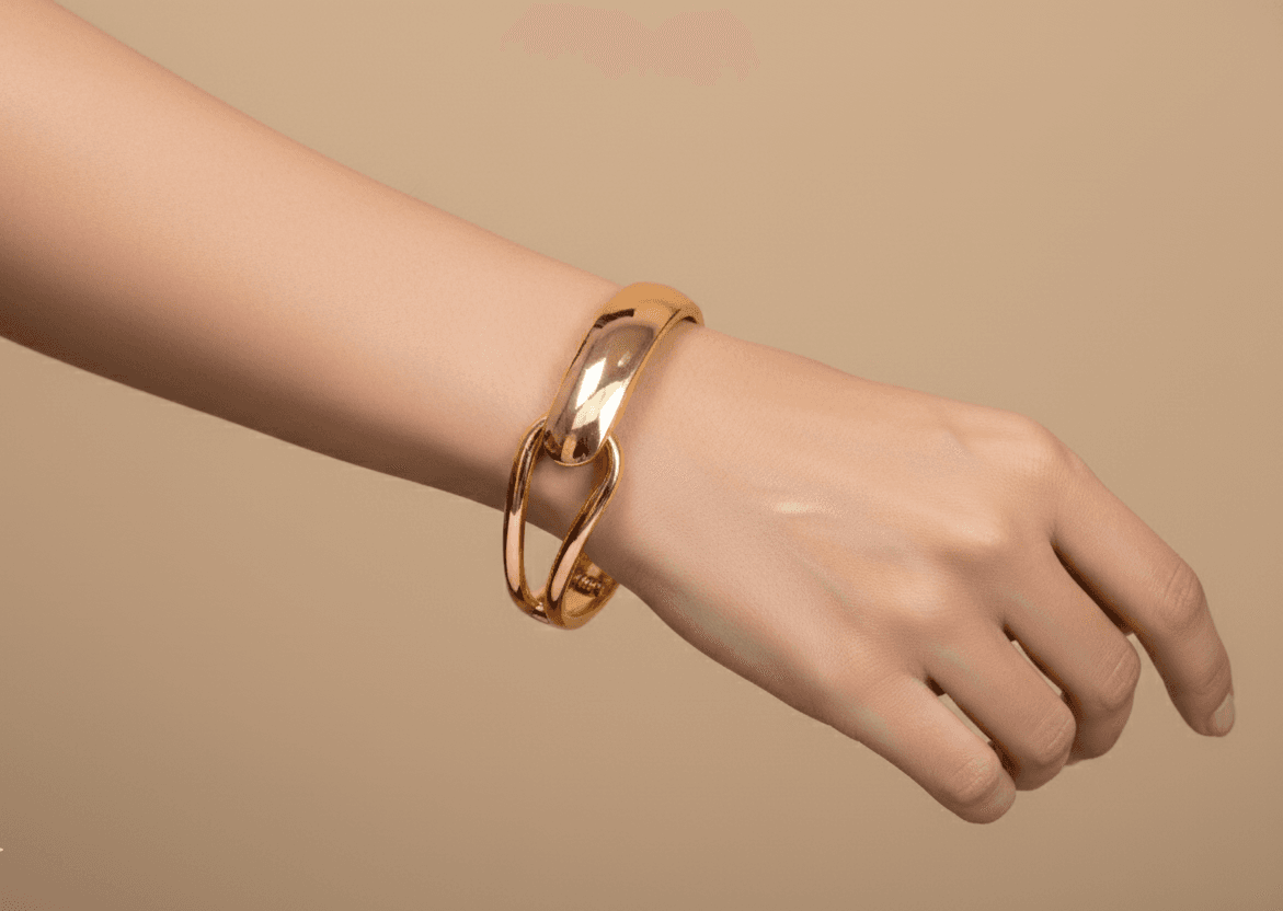 PureCurve Gold Cuff